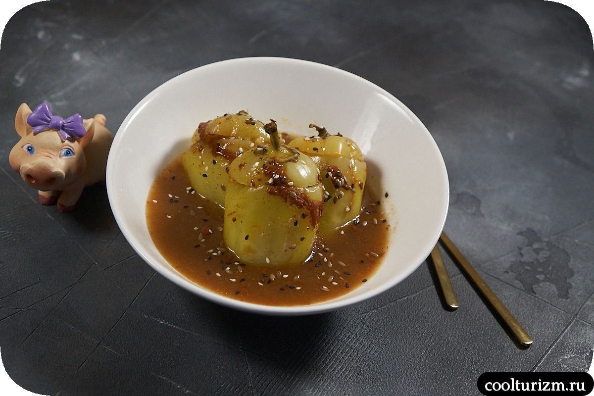 Рецепт фаршированного перца с рисом вкусно