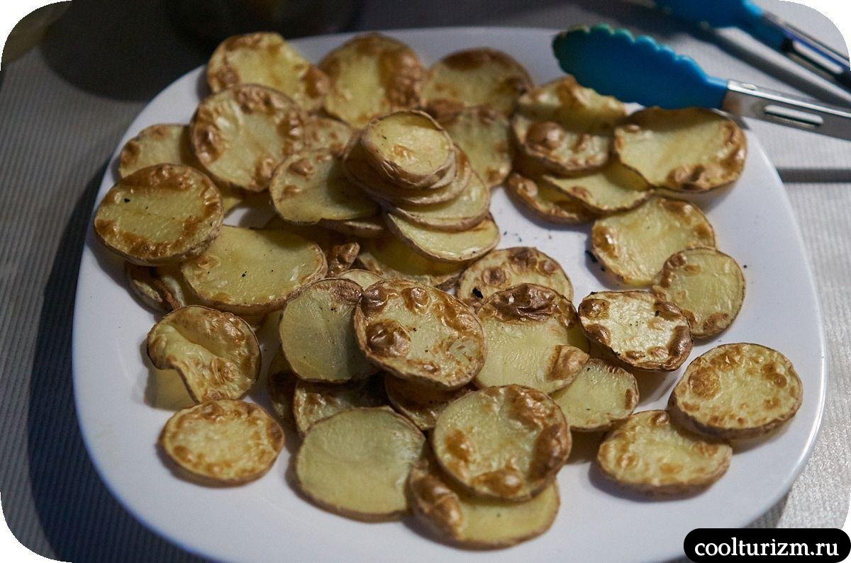 карофельыне чипсы в духовке