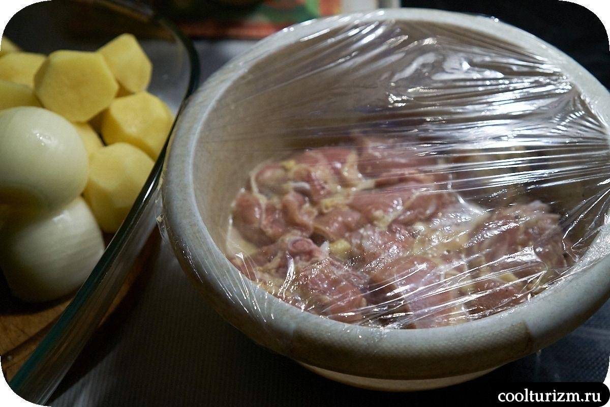 Курица с медом и чесноком маринад