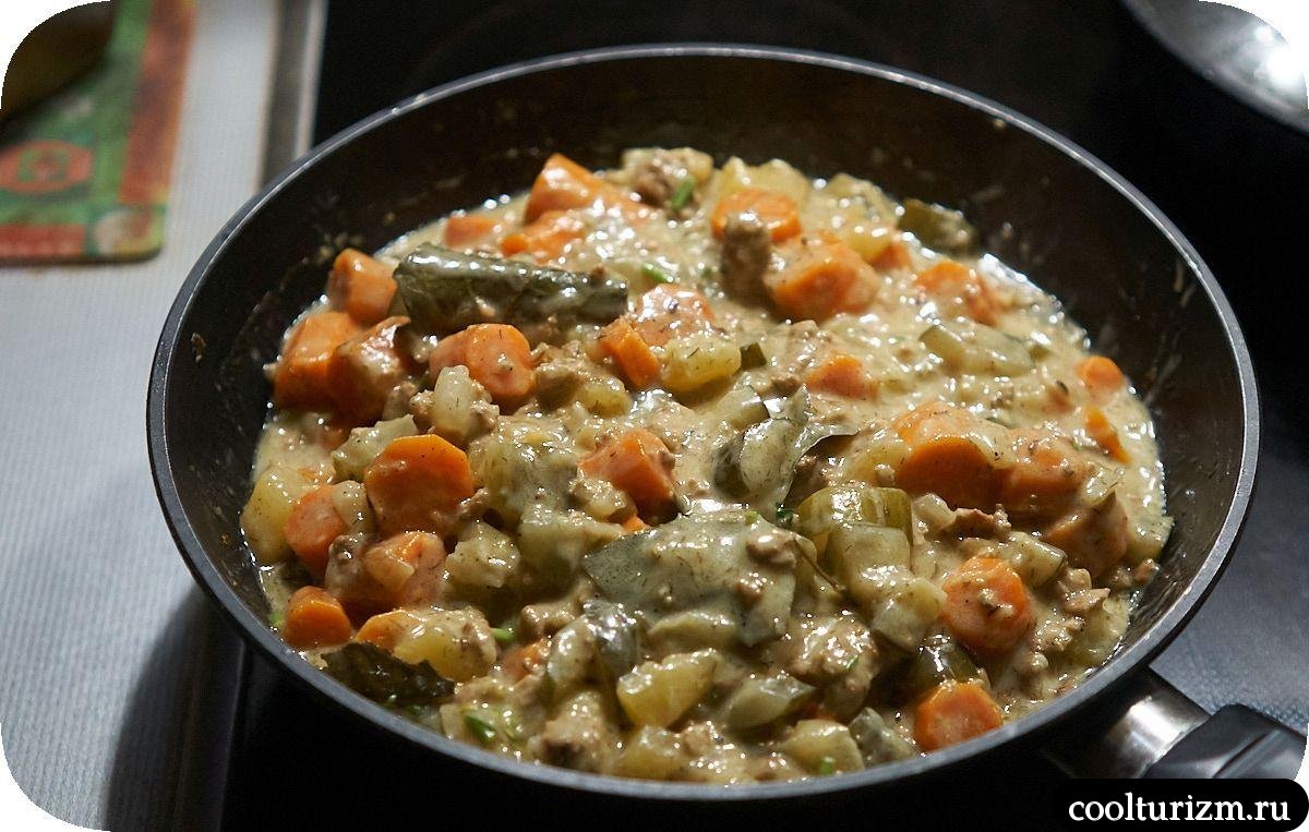 Фарш с морковью рецепт