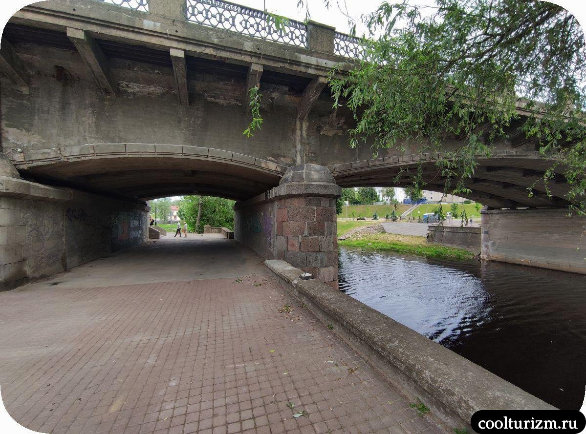 Парк реки Псковы Советский мост