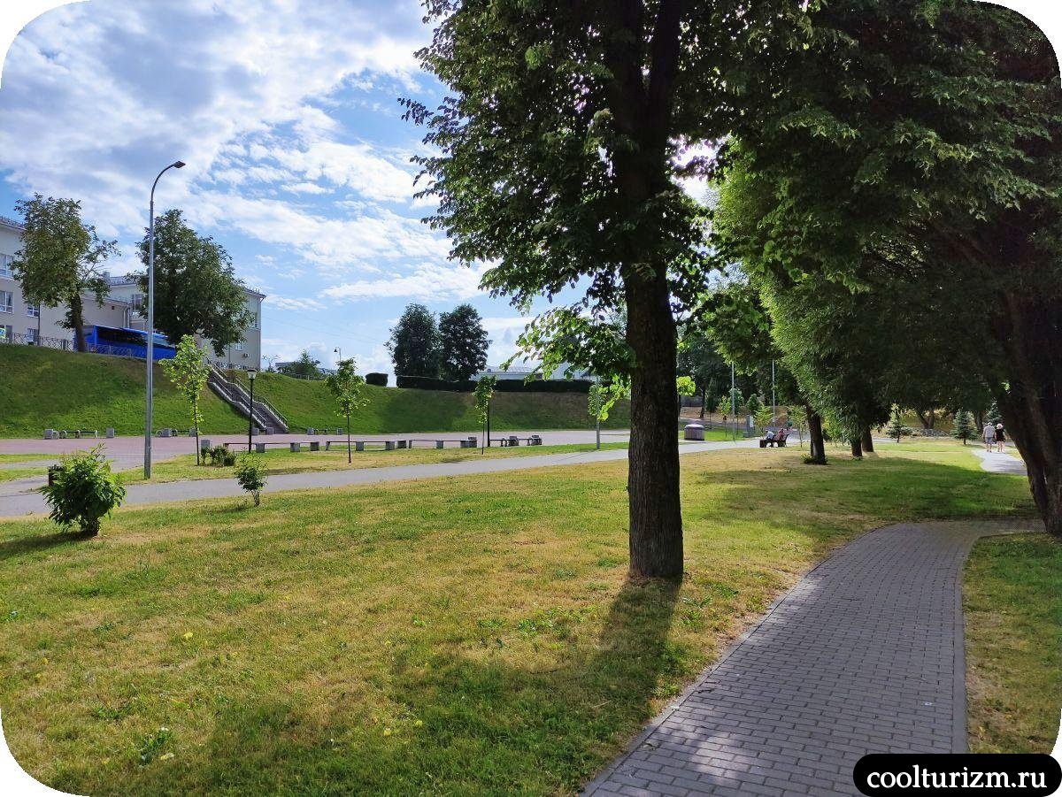 Парк реки Псковы лестницы