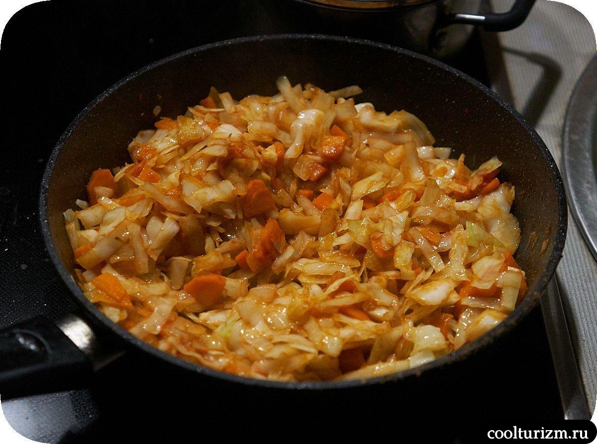 Капуста с мясом