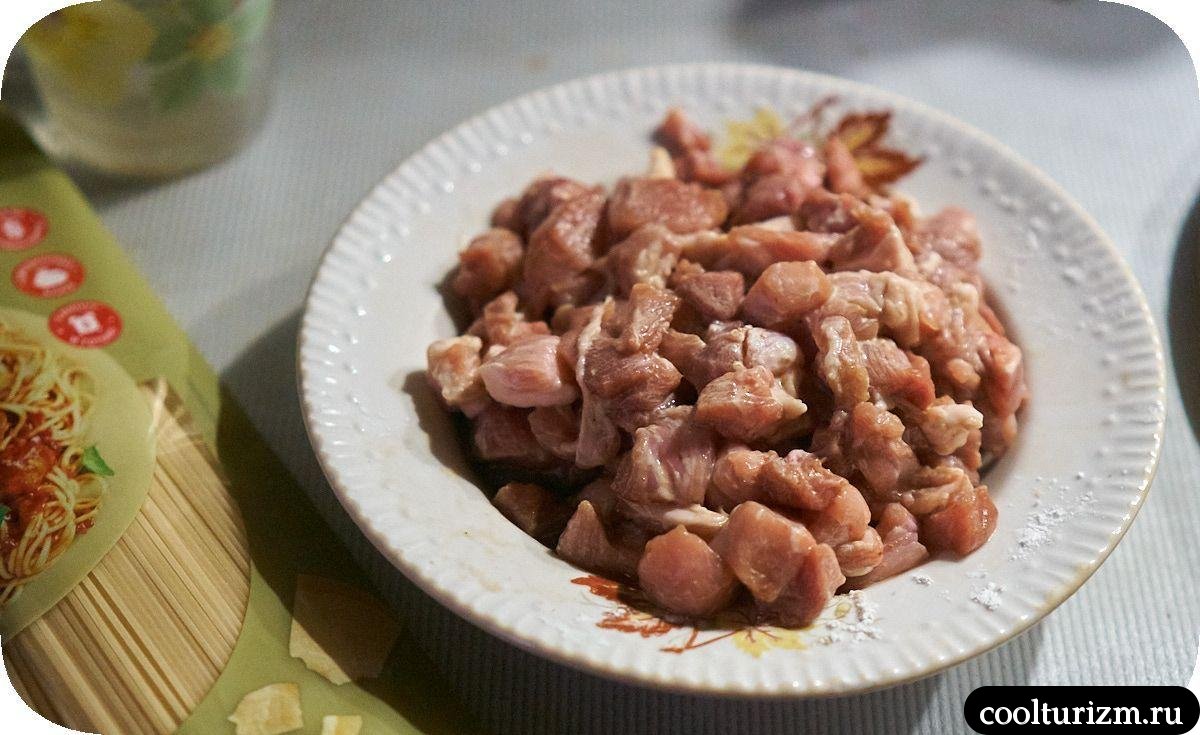 лопатка куски