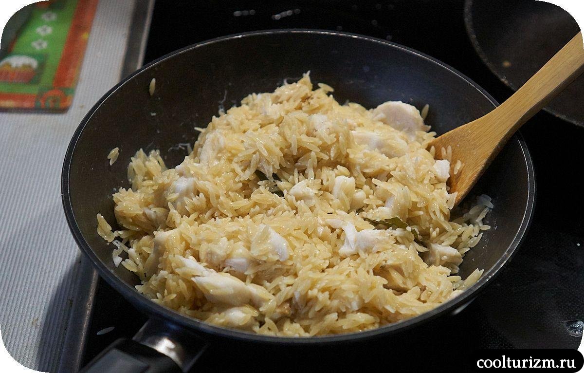 Салат из трески с ризони в майонезе как готовить