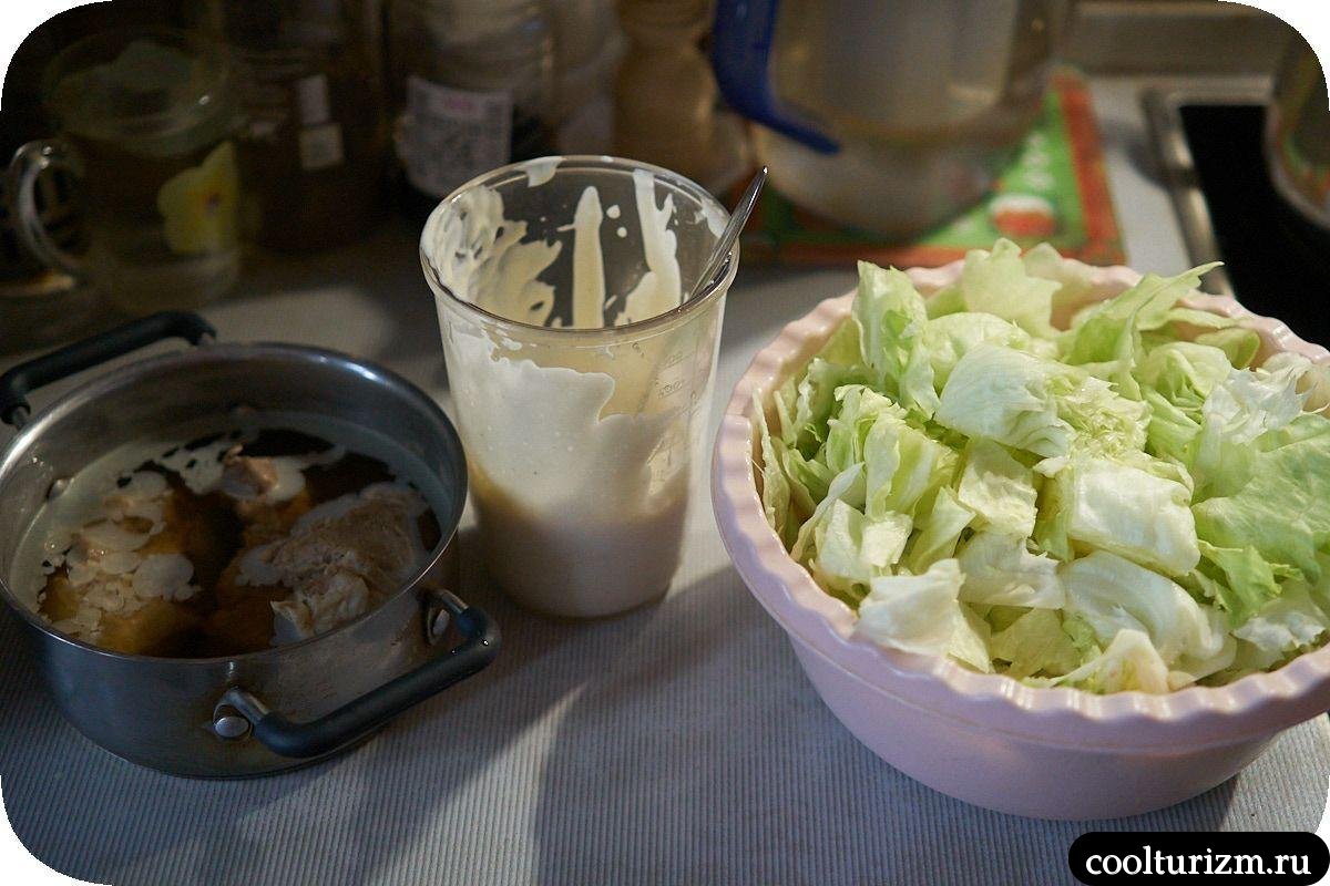 Салат с мясом и апельсинами как готовить