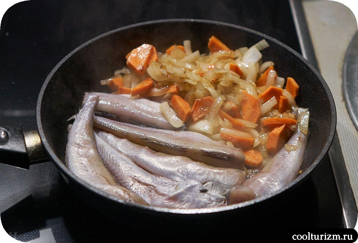 Тыква с минтаем и овощами как готовить