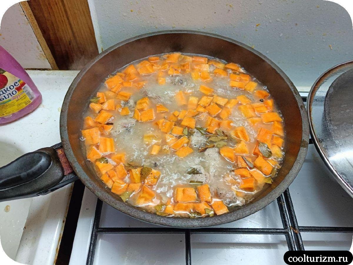 Гречка с тушенкой и капустой как готовить