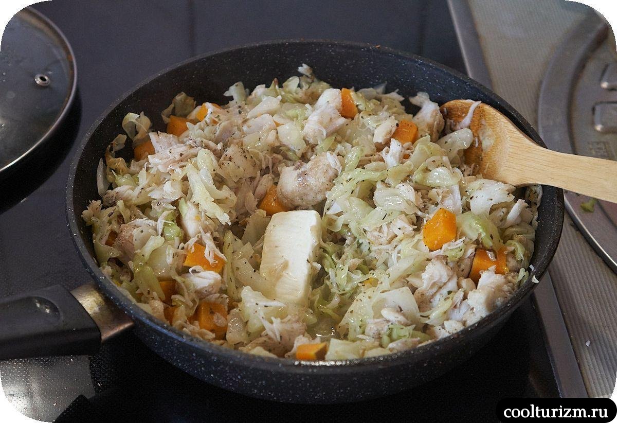 Щёчки трески с прованскими травами