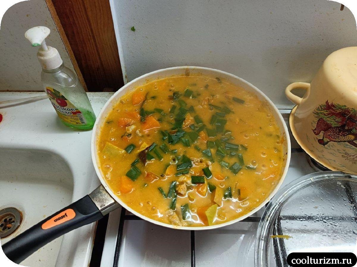 Тыква с цельной овсяной крупой и вырезкой как готовить
