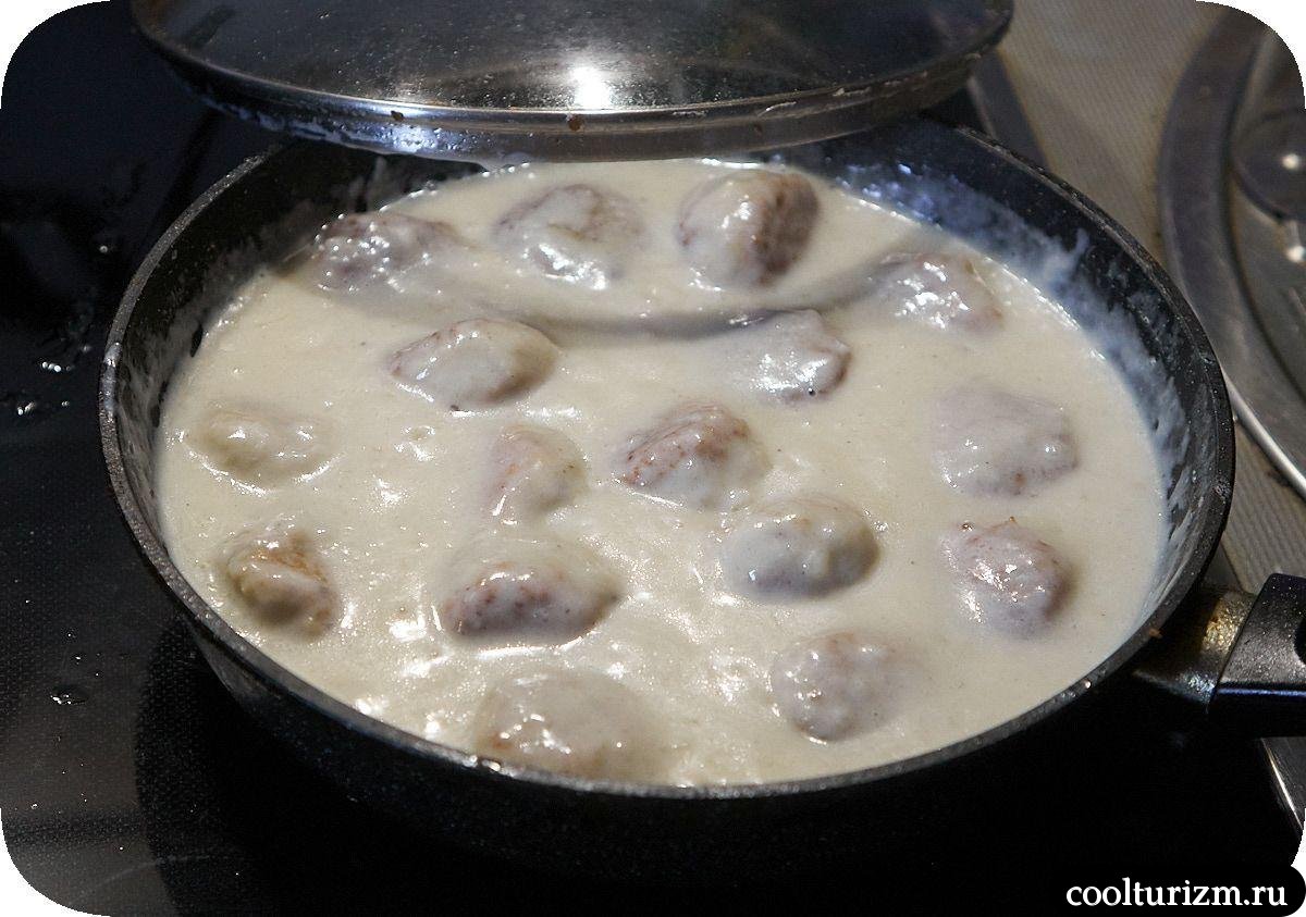 Фрикадельки из минтая с рисом