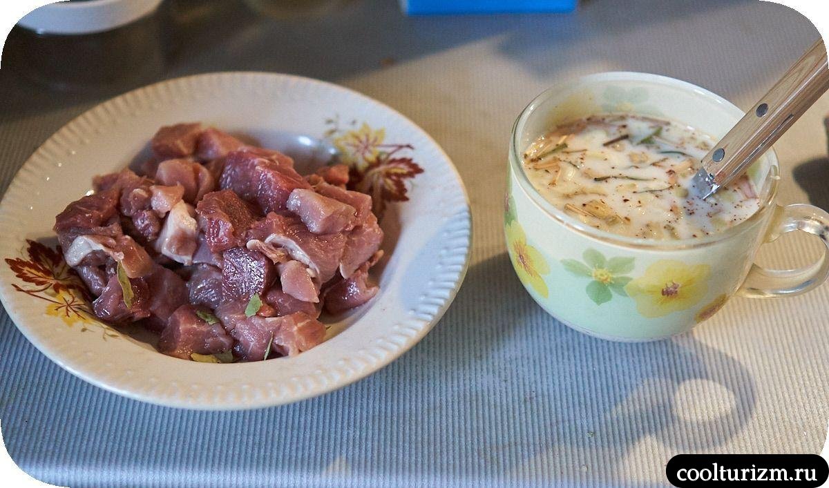 окорок куски и крахмал