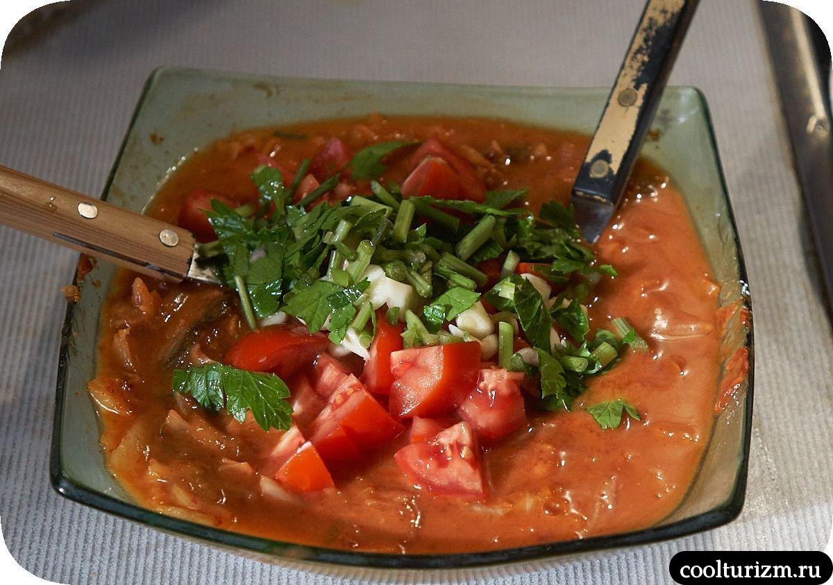 Острый картофель с мясом