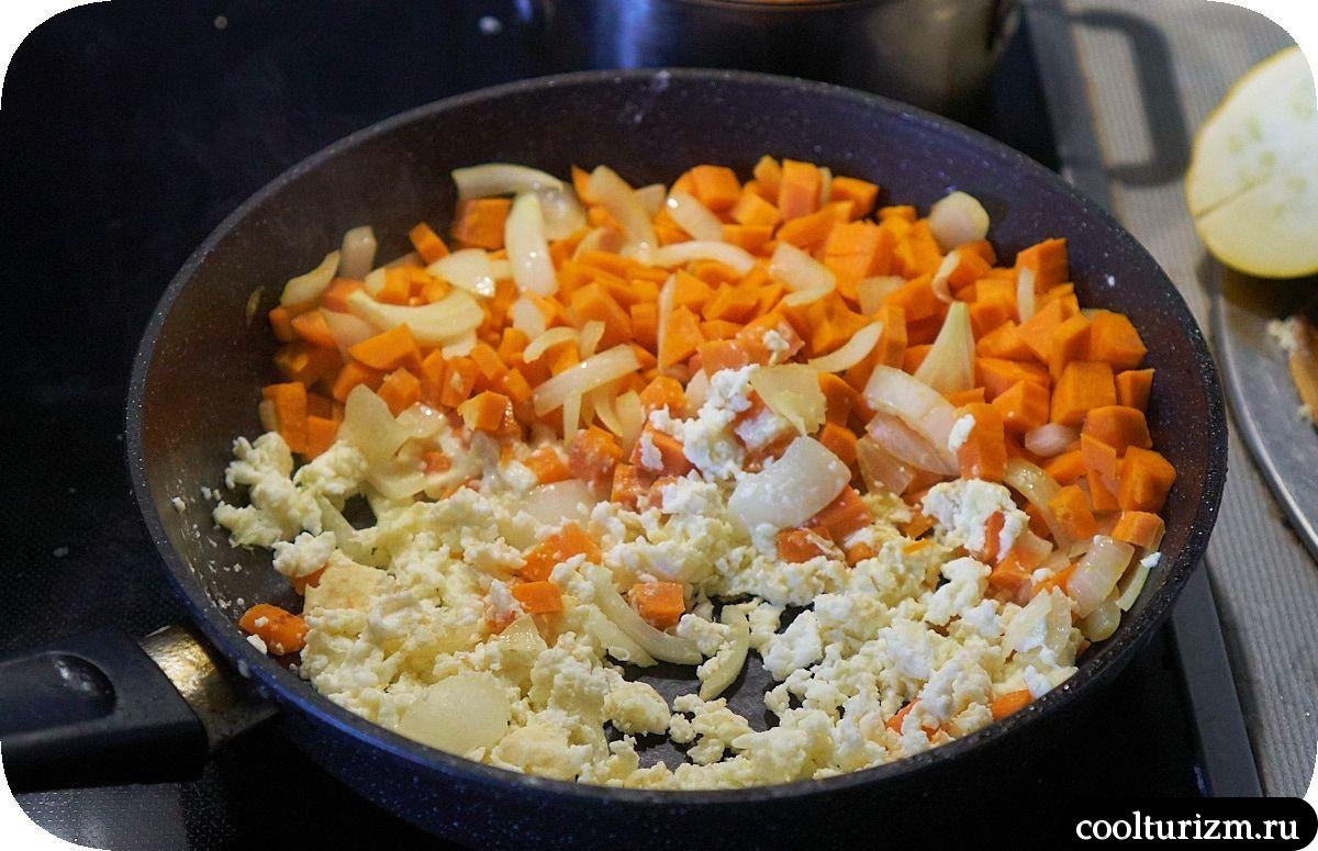 Куриная грудка с зелёной гречкой и овощами как готовить