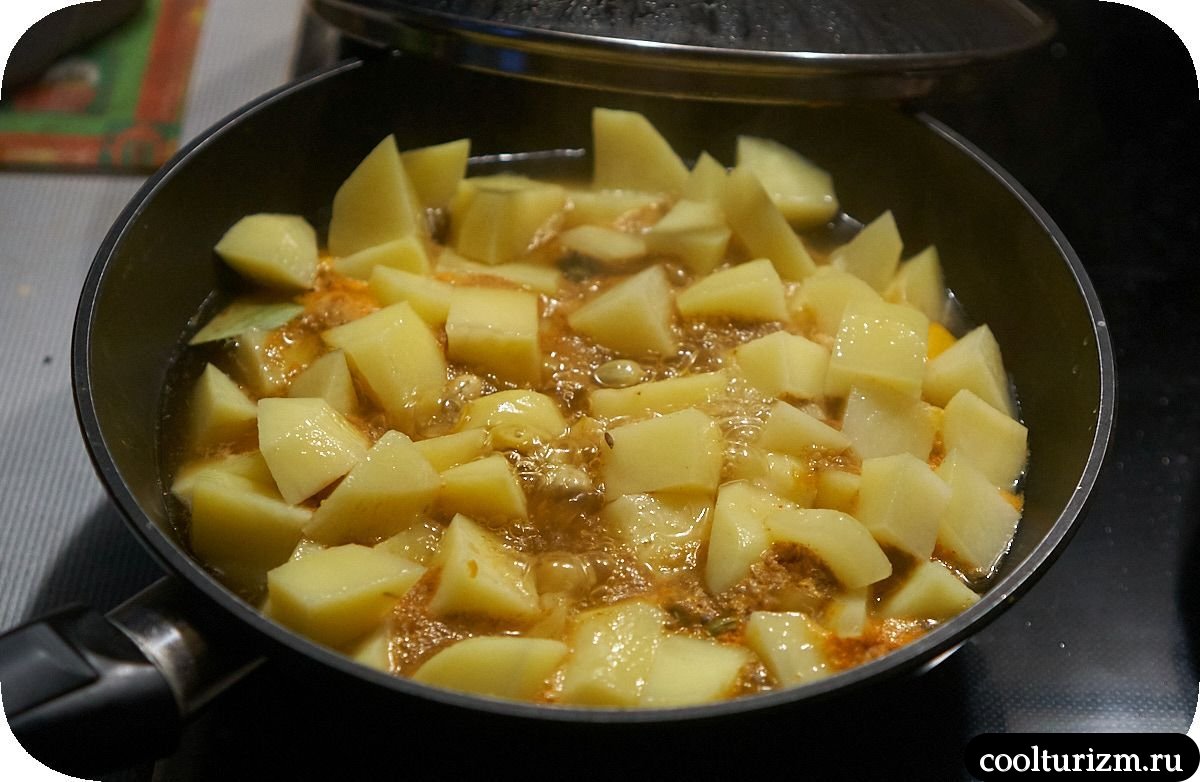 Курица с картофелем