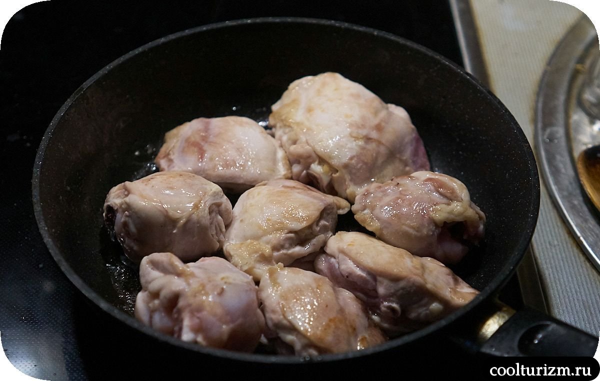 Курица с картофелем и зелёным кардамоном как готовить