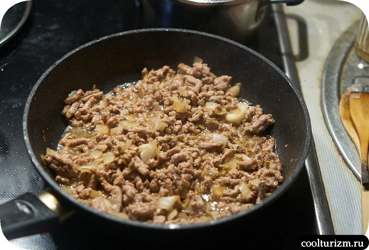 Картофельная запеканка с фаршем и морковью как готовить
