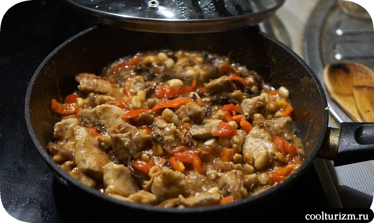 Мясо с арахисом по-азиатски вкусно