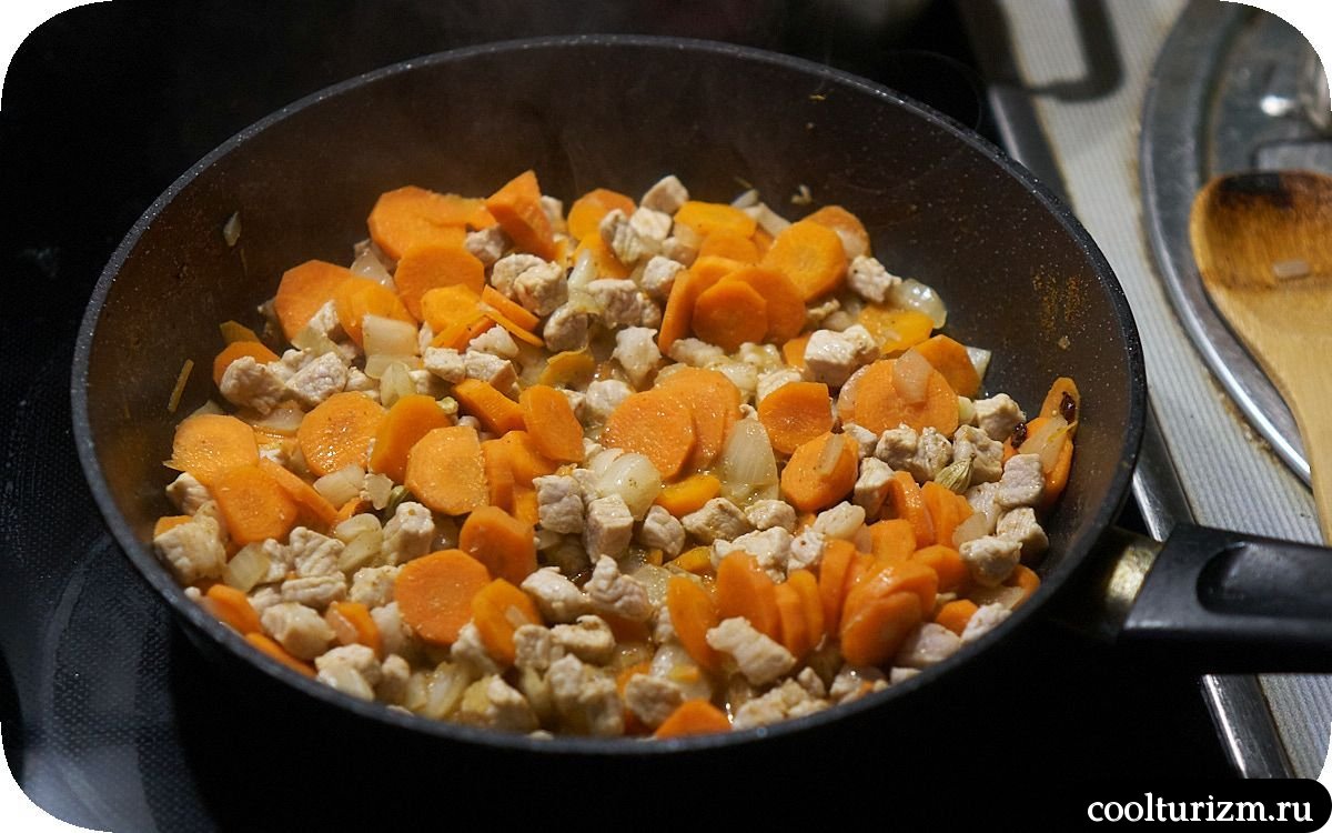 Булгур с мясом и морковью как готовить