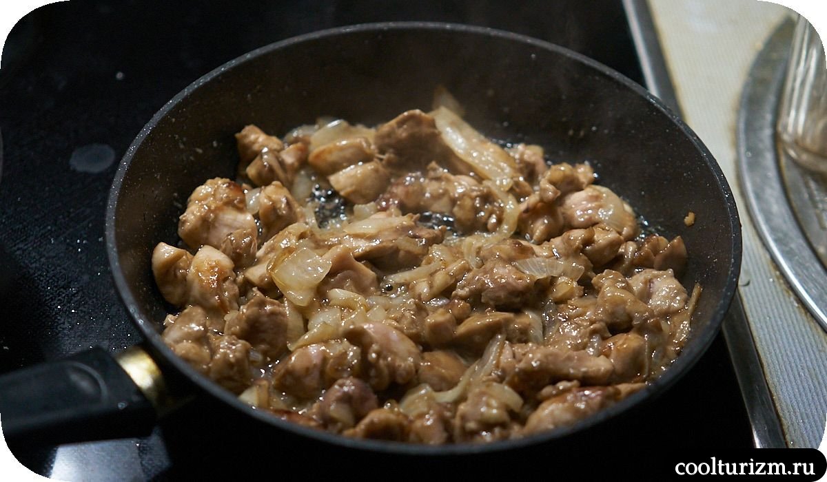 Мясо курицы в томатном соусе