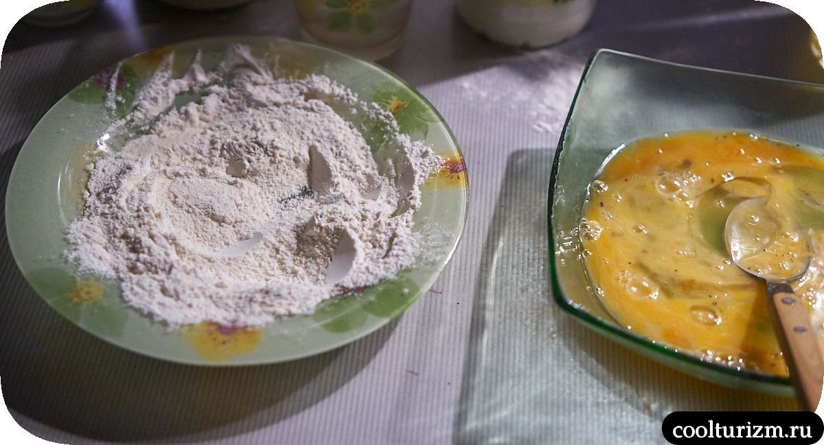 Щеки трески с баклажанами