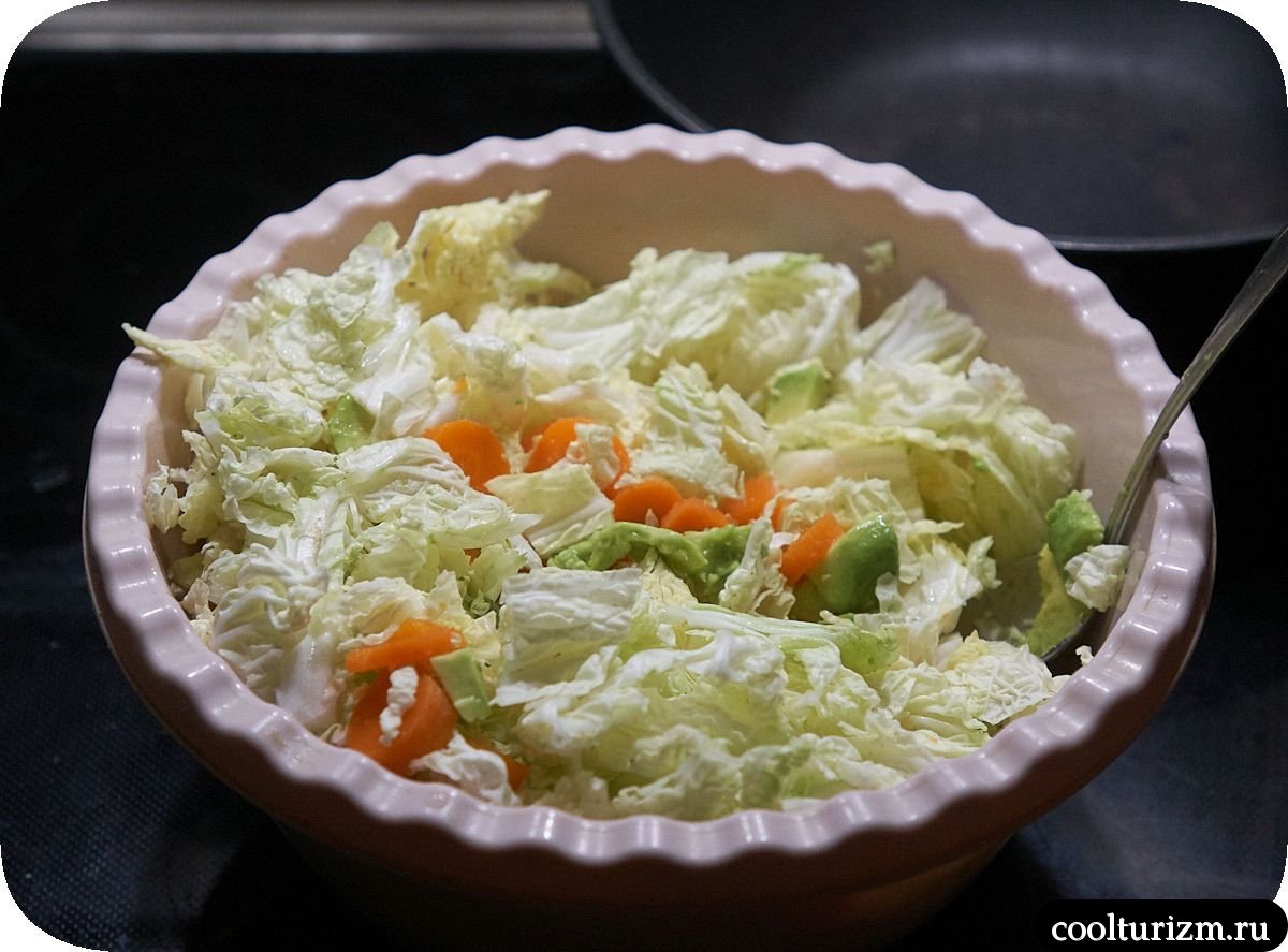 Салат с селедкой и морковью майонезный