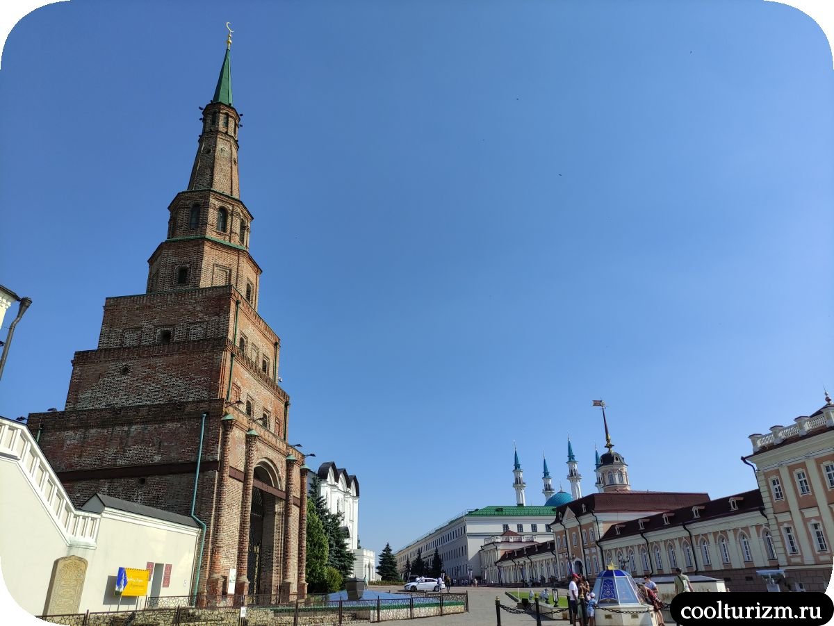 Башня Сююмбике в Казани центр