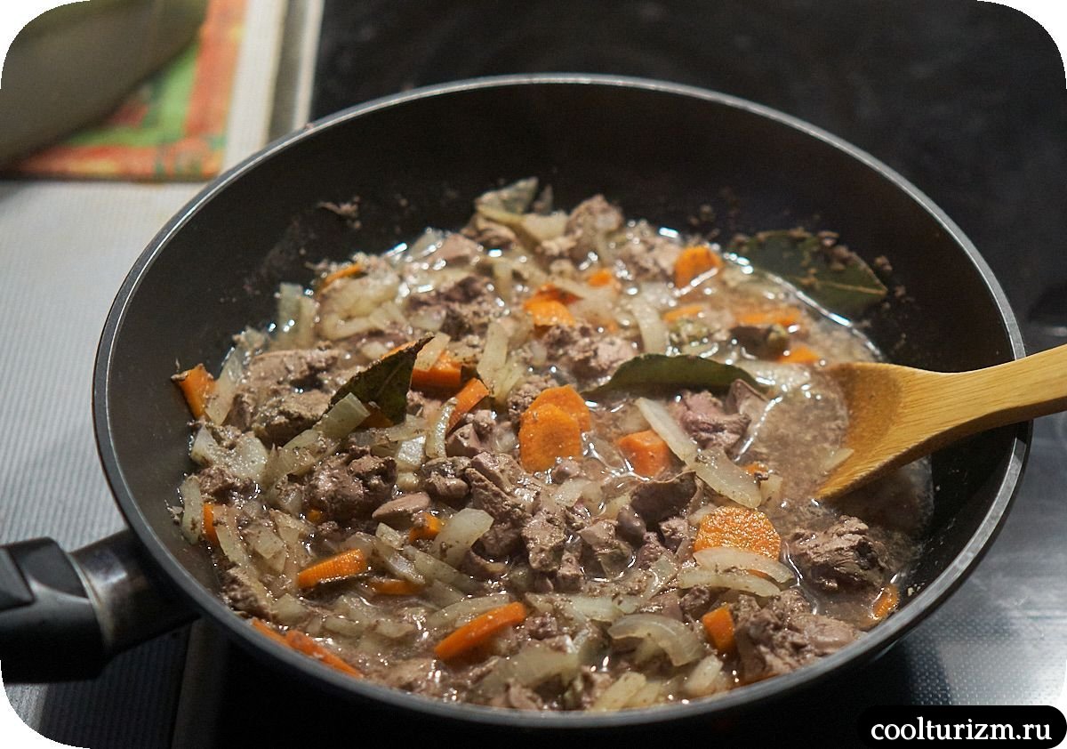 Ракушки с куриной печенью как готовить