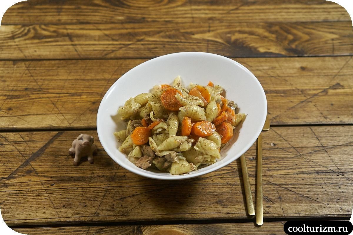 Ракушки с куриной печенью рецепт