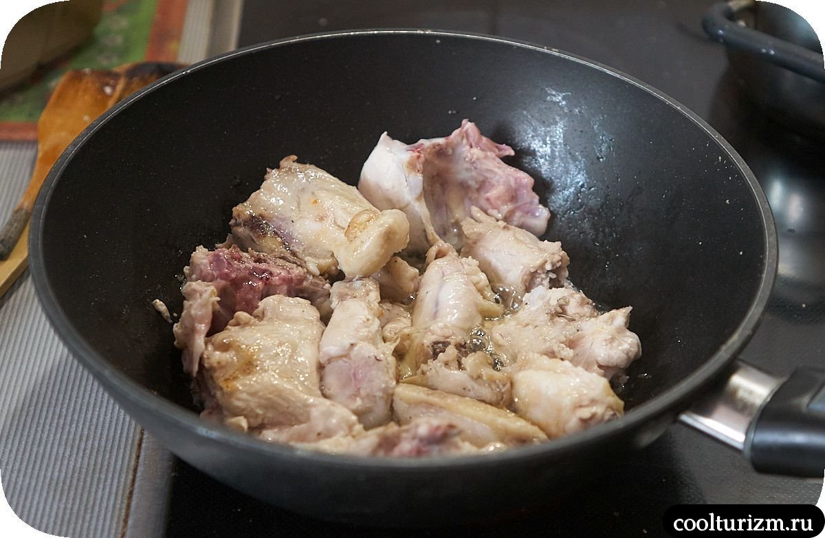 Курица со свеклой