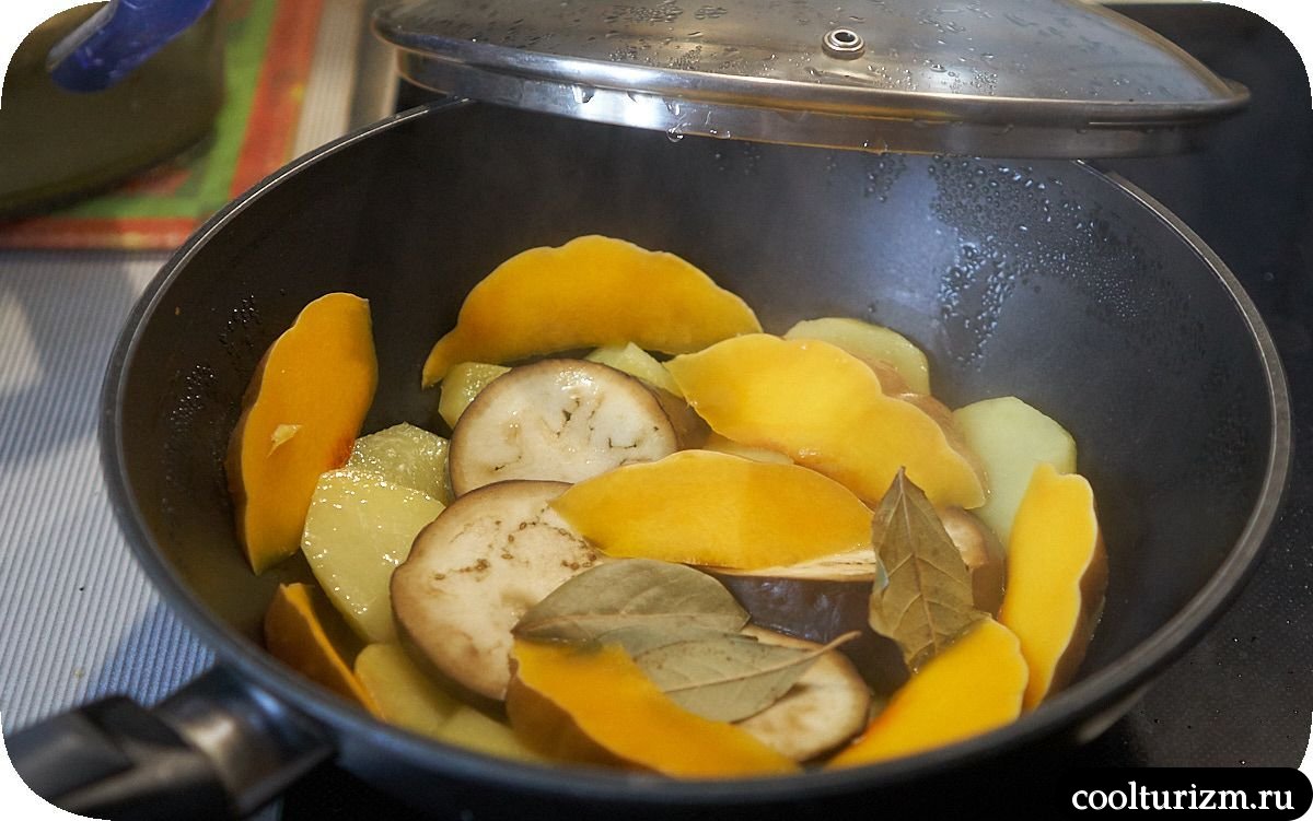 Ложная мусака с баклажанами
