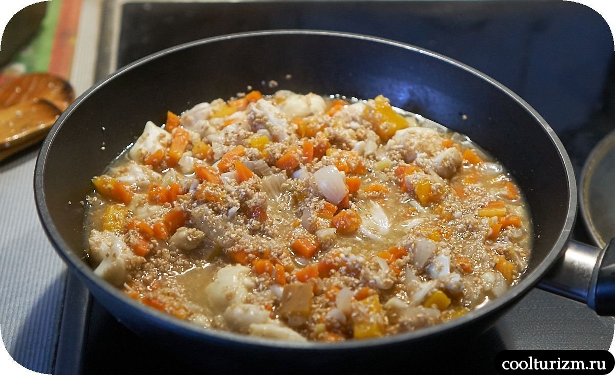 Пшеничная крупа со щечками трески и морковью как готовить