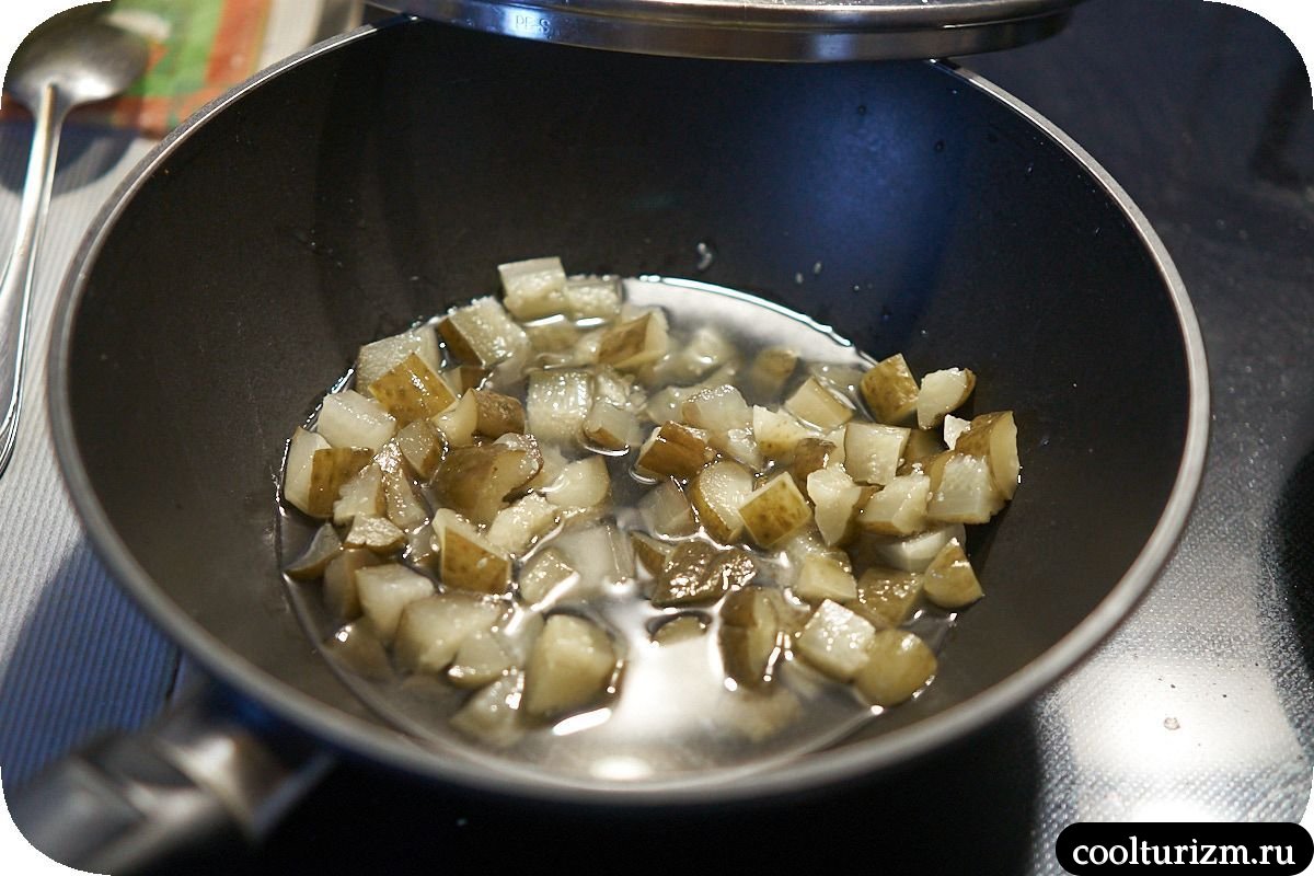 Ттокпокки с мясом