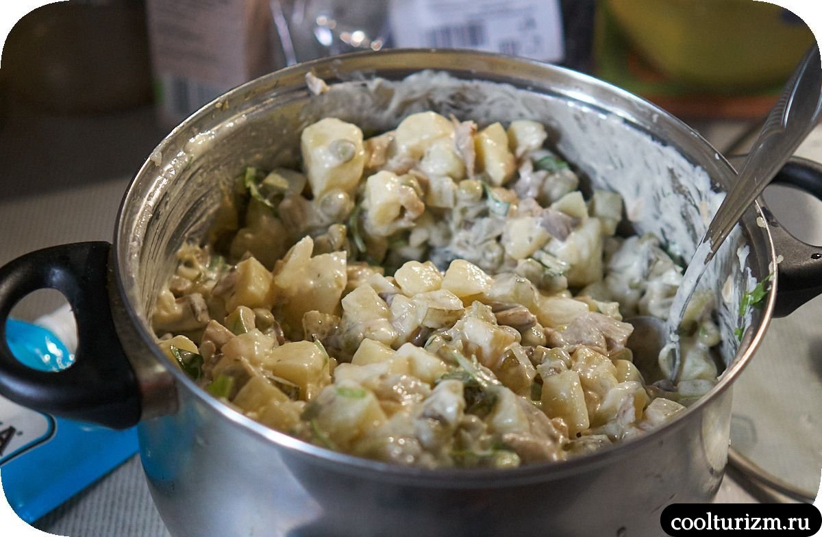 Картофельный салат