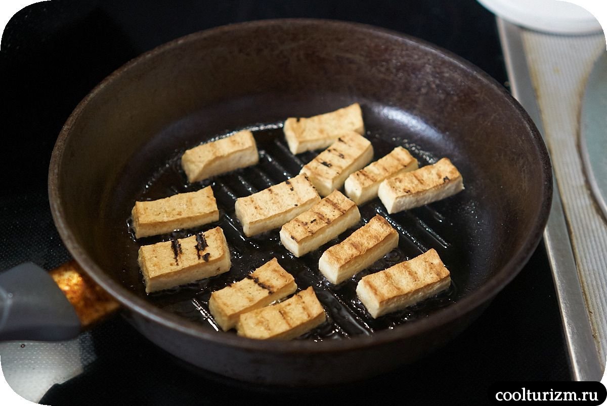 Салат-гриль с помидорами и огурцами как готовить
