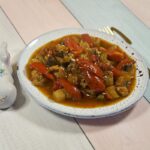Баклажаны с мясом в устричном соусе